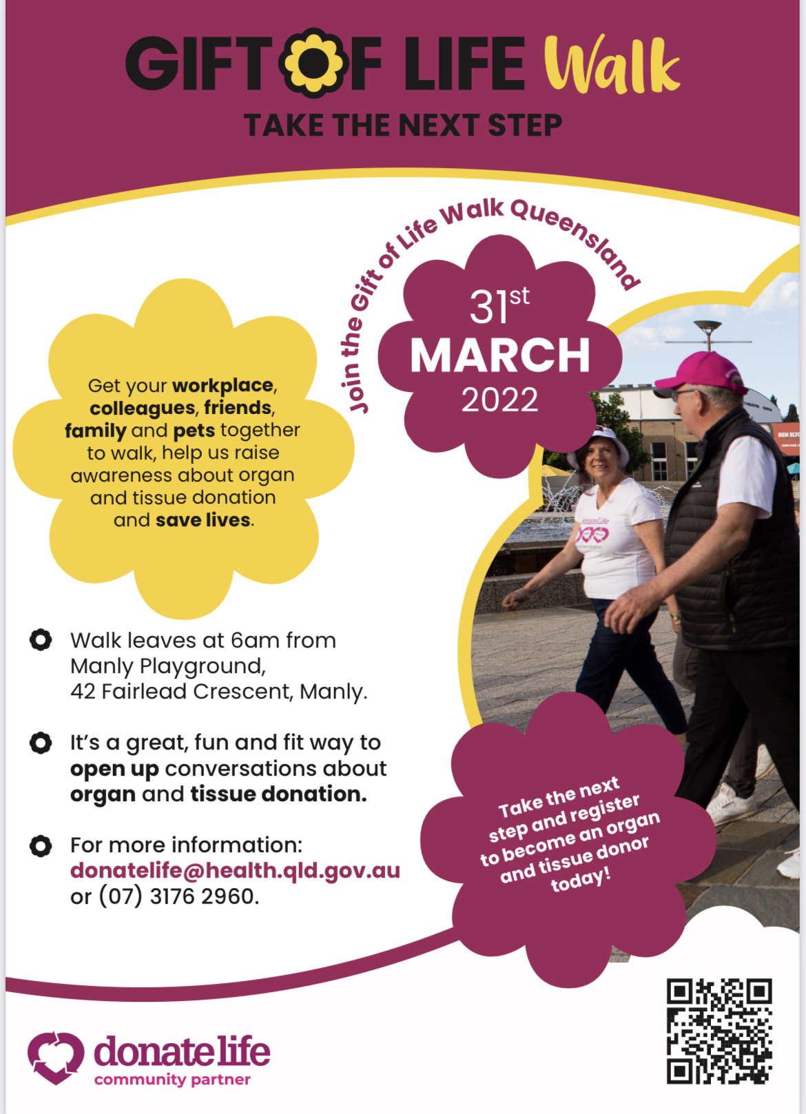 Gift of life walk The Community Leader and Real Estate New and Views